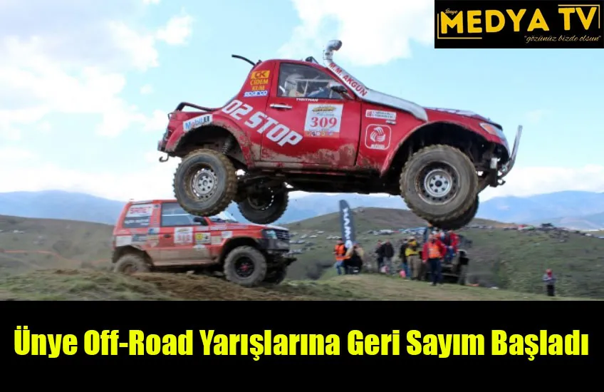 Ünye Off-Road Yarışlarına Geri Sayım Başladı