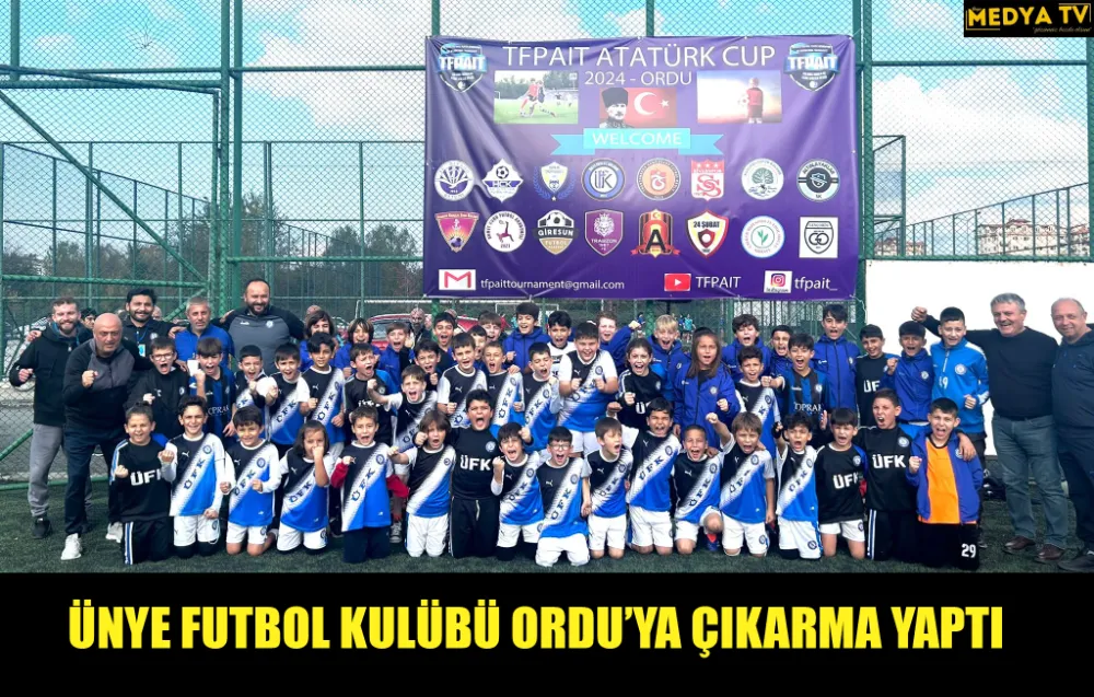 ÜNYE FUTBOL KULÜBÜ ORDU’YA ÇIKARMA YAPTI