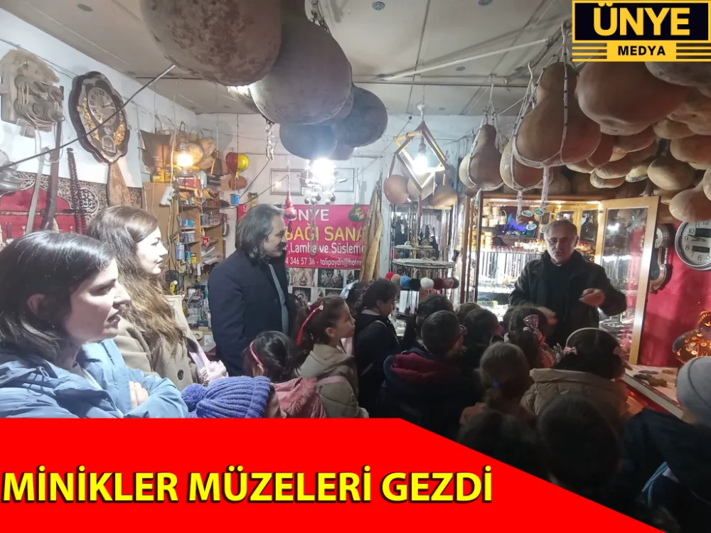 MİNİKLER MÜZELERİ GEZDİ