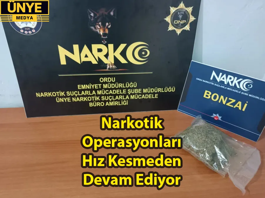 Narkotik Operasyonları Hız Kesmeden Devam Ediyor 