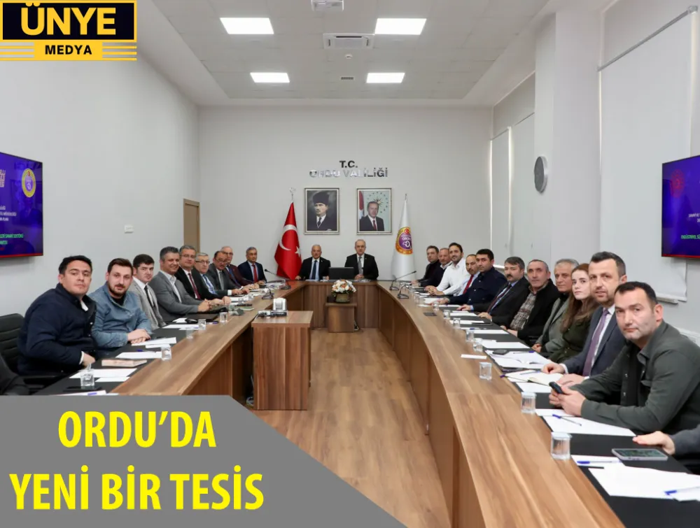 ORDU’DA YENİ BİR TESİS