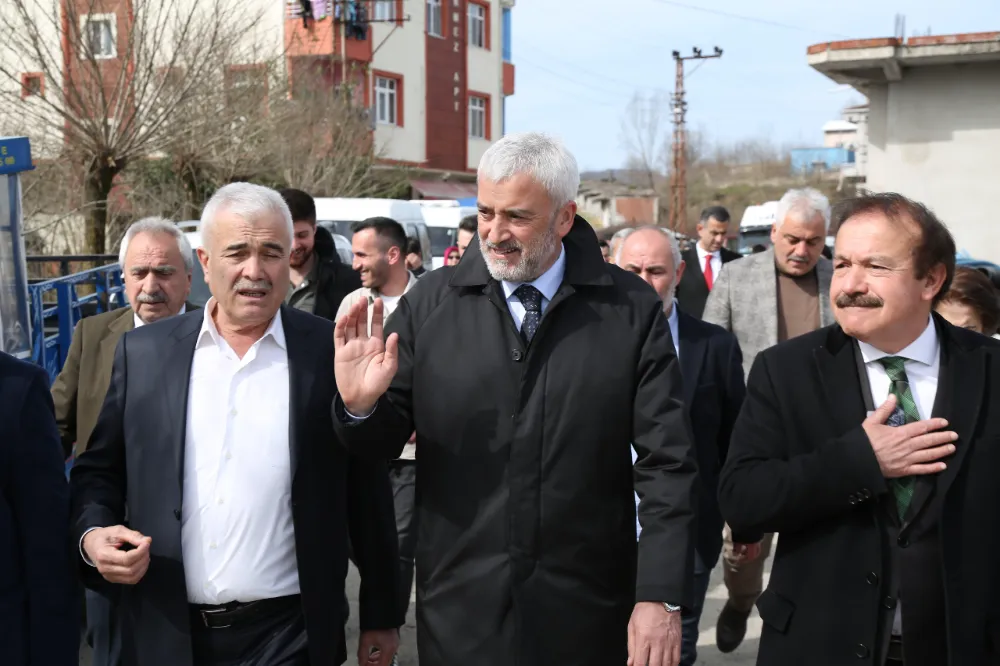 ENVER YILMAZ ÜNYE'DE ADIM ATMADIK YER BIRAKMADI