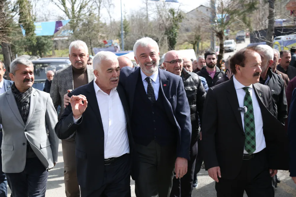 ENVER YILMAZ ÜNYE'DE ADIM ATMADIK YER BIRAKMADI