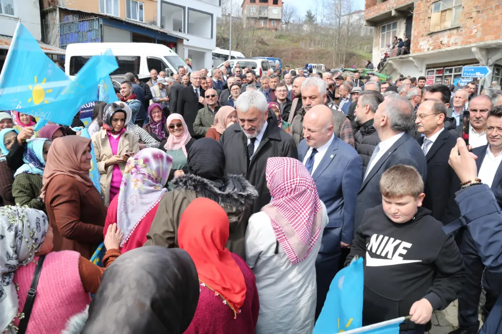 YILMAZ FATSA VE GÜRGENTEPE'NİN 6 MAHALLESİNİ ZİYARET ETTİ