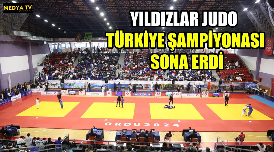 YILDIZLAR JUDO TÜRKİYE ŞAMPİYONASI SONA ERDİ