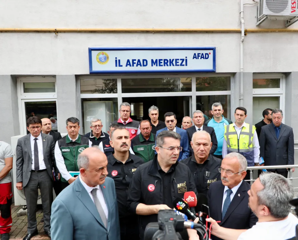 AFAD BAŞKANI MEMİŞ ORDU’DA