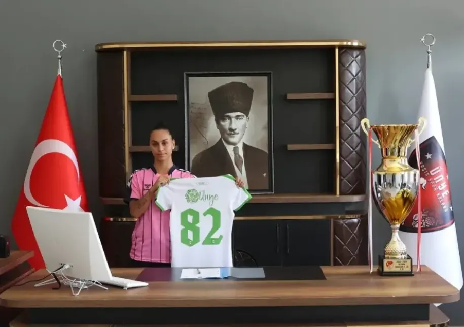 Ünye Kadın Spor Kulübüne Emine Yaren Çolak Transferi