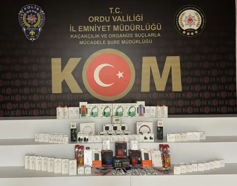 Ordu’da kaçakçılık operasyonu