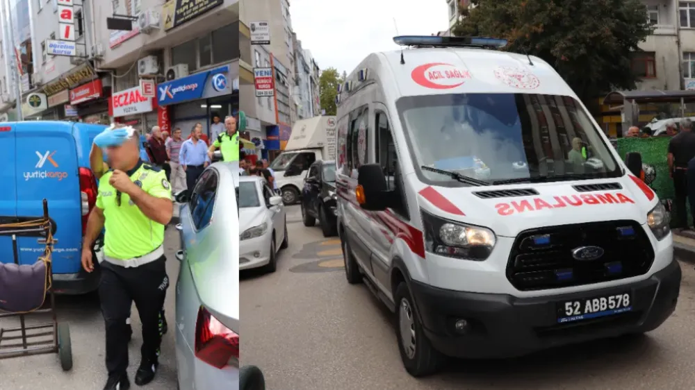 Polis memurunu yaralayan dedeyle, ehliyetsiz torunu gözaltına alındı