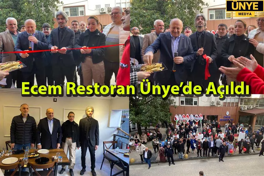 Ecem Restoran Ünye’de Açıldı