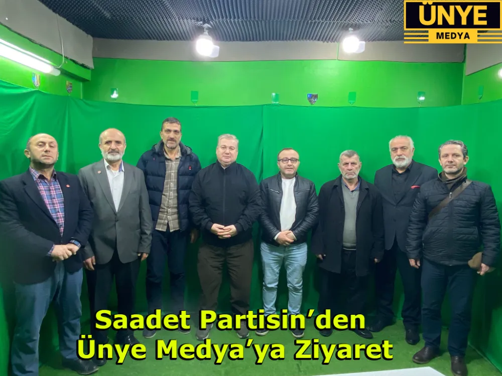 Saadet Partisin’den  Ünye Medya’ya Ziyaret