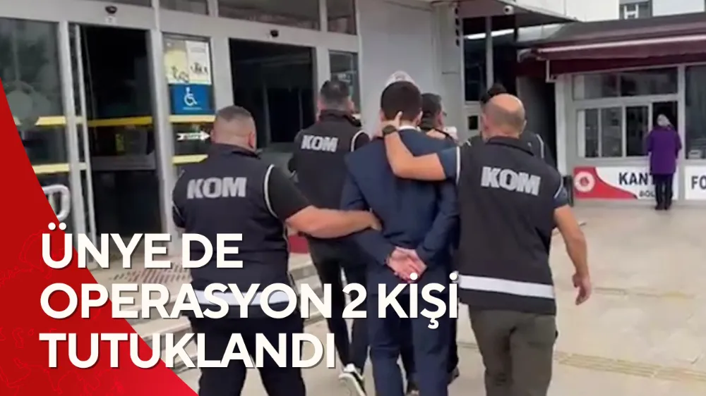 Ünye’de Silah ve Uyuşturucu Operasyonu: 2 Kişi Tutuklandı