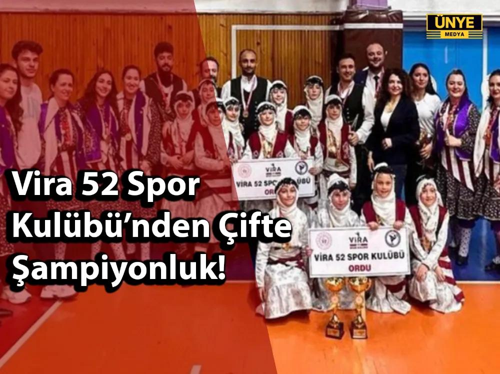 Vira 52 Spor Kulübü’nden Çifte Şampiyonluk!