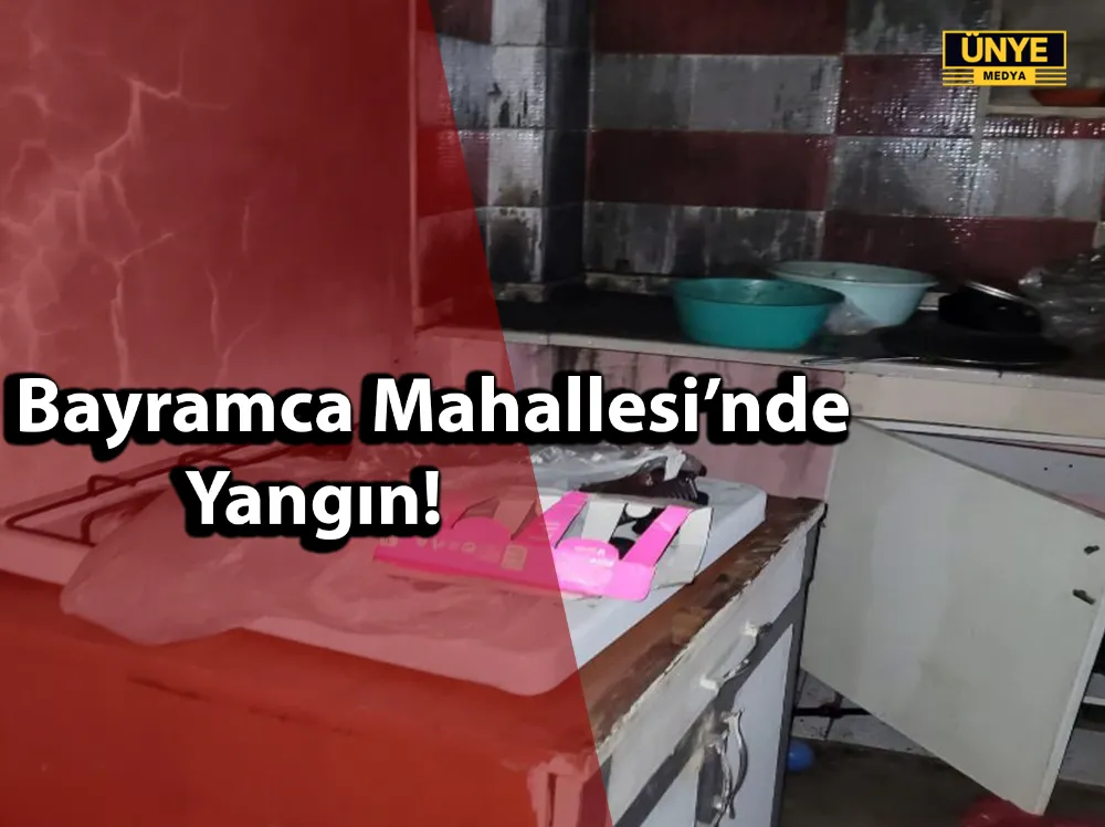 Bayramca Mahallesi’nde Yangın!