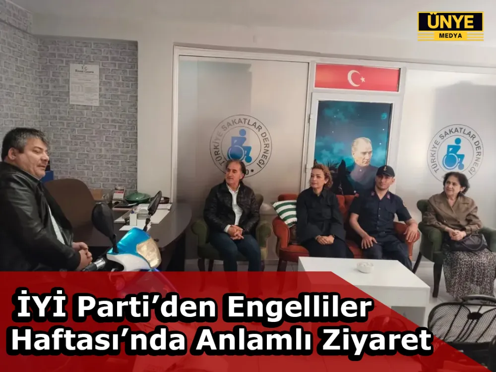  İYİ Parti’den Engelliler Haftası’nda Anlamlı Ziyaret