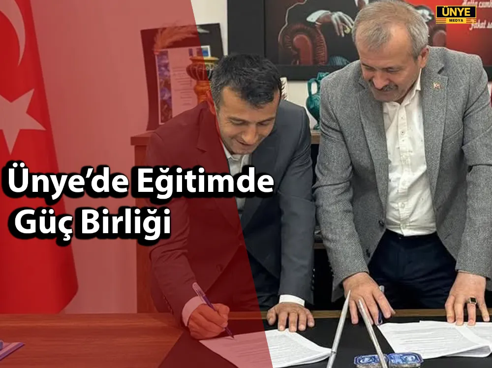 Ünye’de Eğitimde Güç Birliği