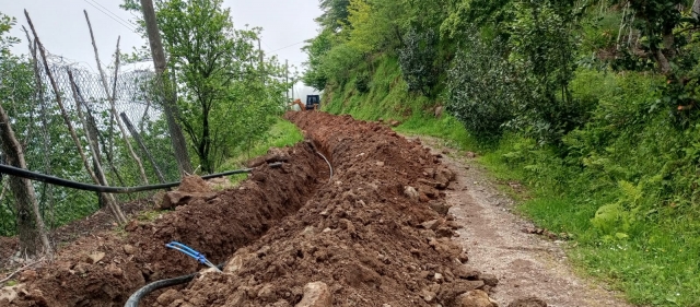 KABADÜZ’ÜN BİR MAHALLESİ DAHA TEMİZ İÇME SUYUNA KAVUŞTU
