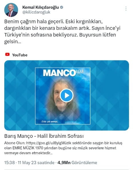 KILIÇDAROĞLU'NDAN İLK AÇIKLAMA GELDİ