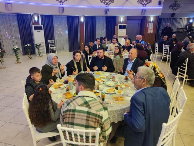 ŞEHİT AİLELERİ VE GAZİLER GÖNÜL SOFRASINDA BULUŞTU