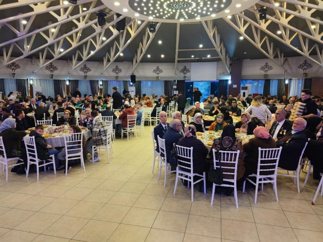 ŞEHİT AİLELERİ VE GAZİLER GÖNÜL SOFRASINDA BULUŞTU