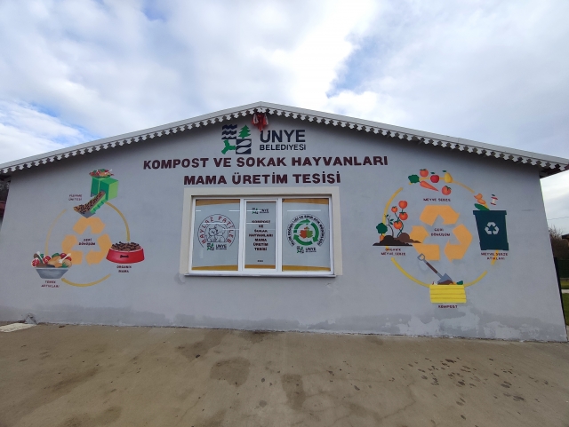 ÜNYE BELEDİYESİ’NDEN SOKAK HAYVANLARINA YENİ BARINAKLAR