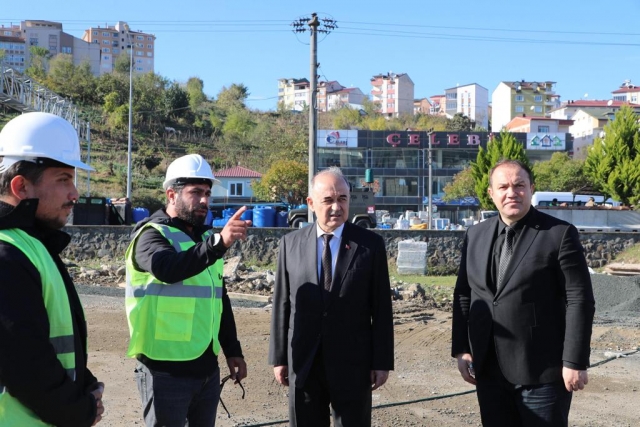 Vali Erol, Spor Tesislerinde İncelemede Bulundu