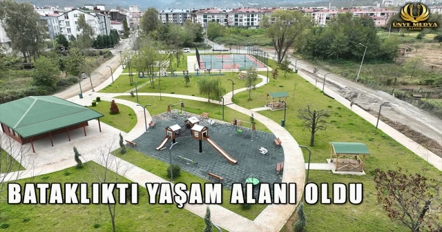 BATAKLIKTI YAŞAM ALANI OLDU